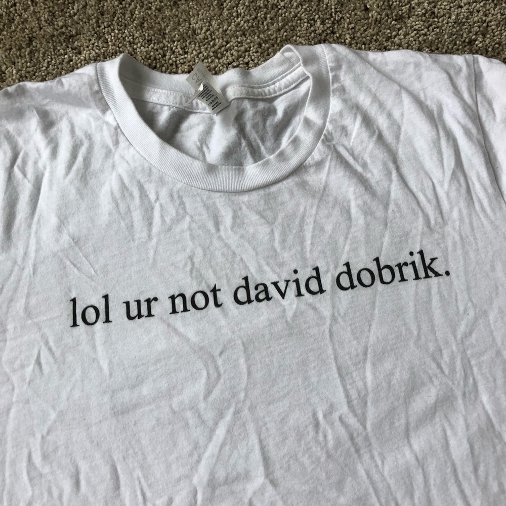David Dobrik Tee